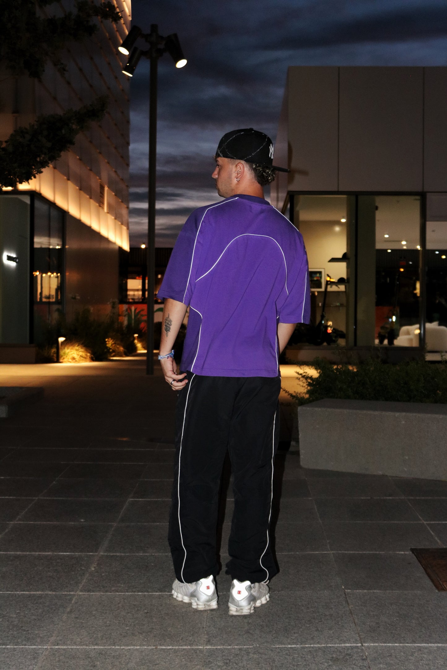 CAMISETA PURPLE BICOLOR 005