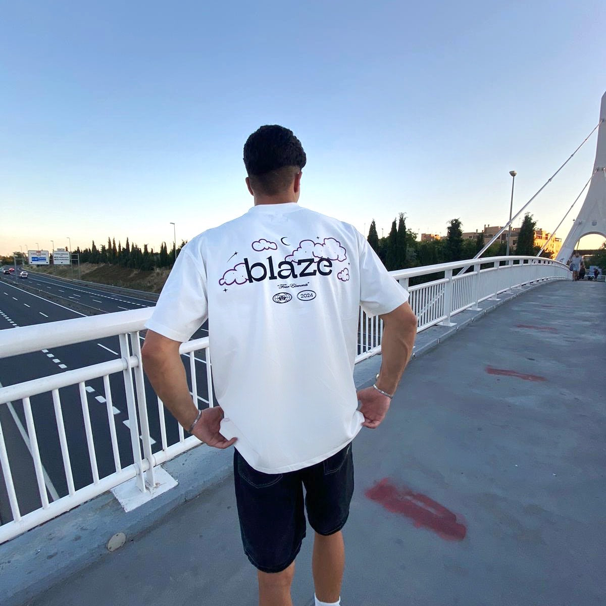 CAMISETA BLAZE 001 BLANCA
